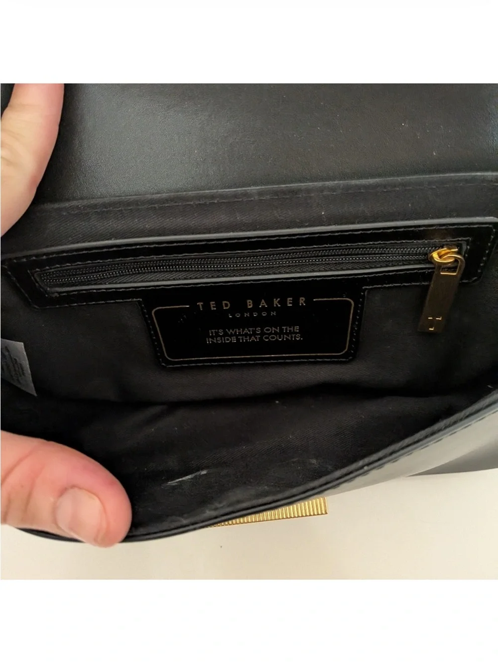 TED BAKER ZOE CROSSBODY BLACK